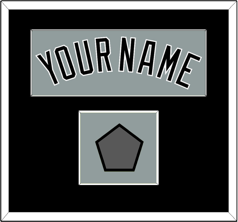 Chicago Name & World Series Champions Patch - Road Gray - Essential Tier 2