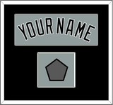 Chicago Name & World Series Champions Patch - Road Gray - Single Mat 2