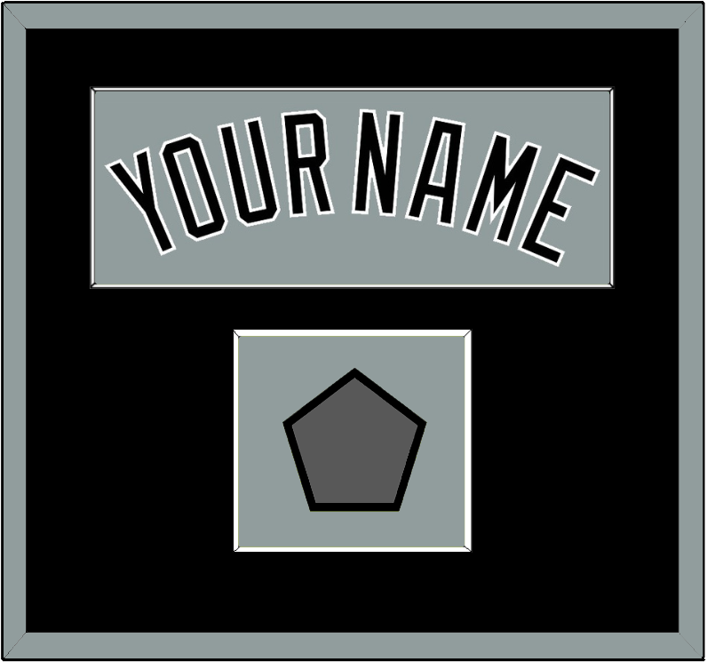 Chicago Name & World Series Champions Patch - Road Gray - Essential Tier 2