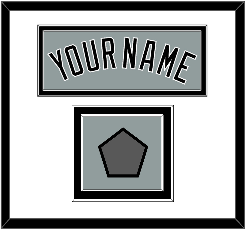 Chicago Name & World Series Champions Patch - Road Gray - Signature Tier 1
