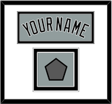 Chicago Name & World Series Champions Patch - Road Gray - Double Mat 1