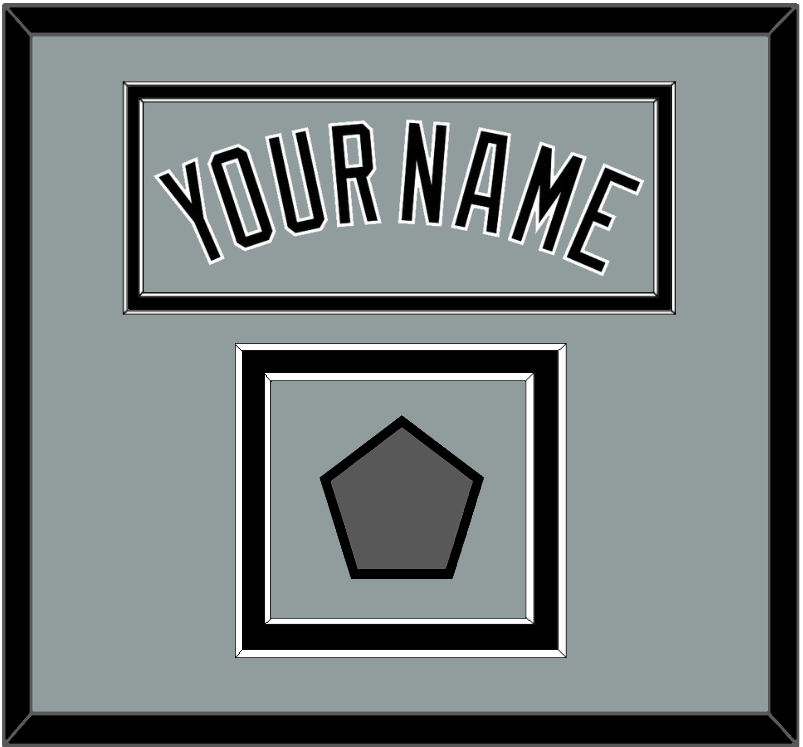 Chicago Name & World Series Champions Patch - Road Gray - Signature Tier 2