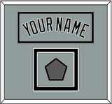 Chicago Name & World Series Champions Patch - Road Gray - Double Mat 2