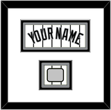 Chicago Name & World Series Champions Patch - Home White Pinstripes - Triple Mat 1