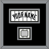 Chicago Name & World Series Jersey Patch - Home White Pinstripes - Triple Mat 2