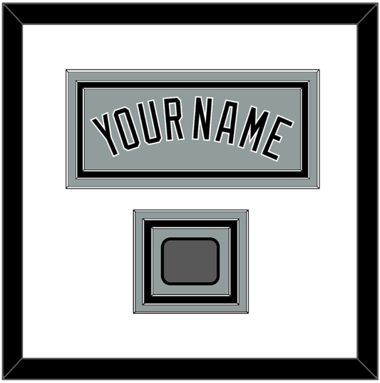 Chicago Name & World Series Champions Patch - Road Gray - Premier Tier 1