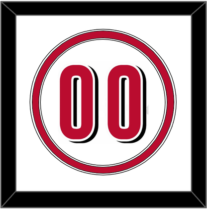 Cincinnati Number - Home White - Signature Tier 1