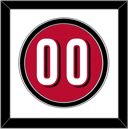 Cincinnati Number - Alternate Red - Signature Tier 1