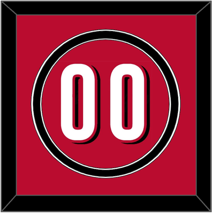 Cincinnati Number - Alternate Red - Signature Tier 2