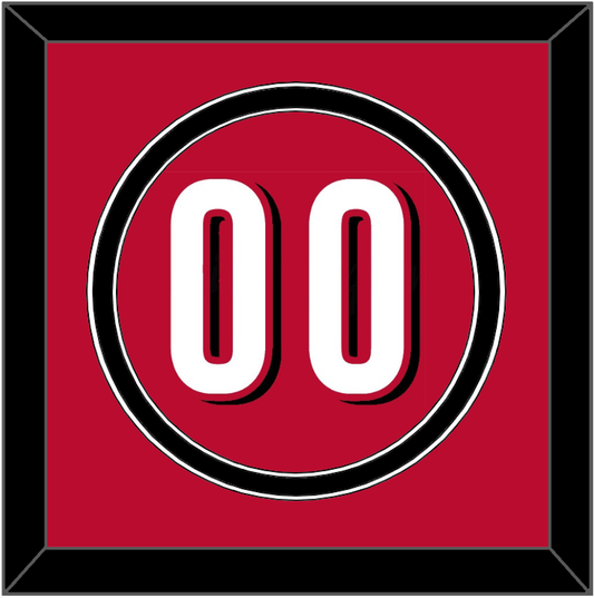 Cincinnati Number - Alternate Red - Signature Tier 2
