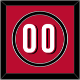 Cincinnati Number - Alternate Red - Double Mat 2