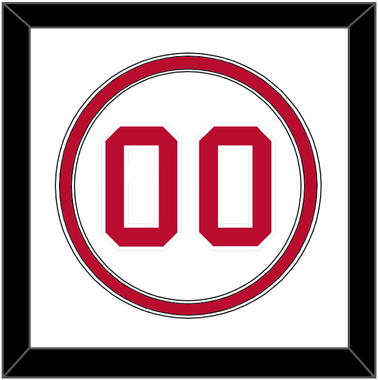 Cincinnati Number - Home White (1988-1992) - Signature Tier 1