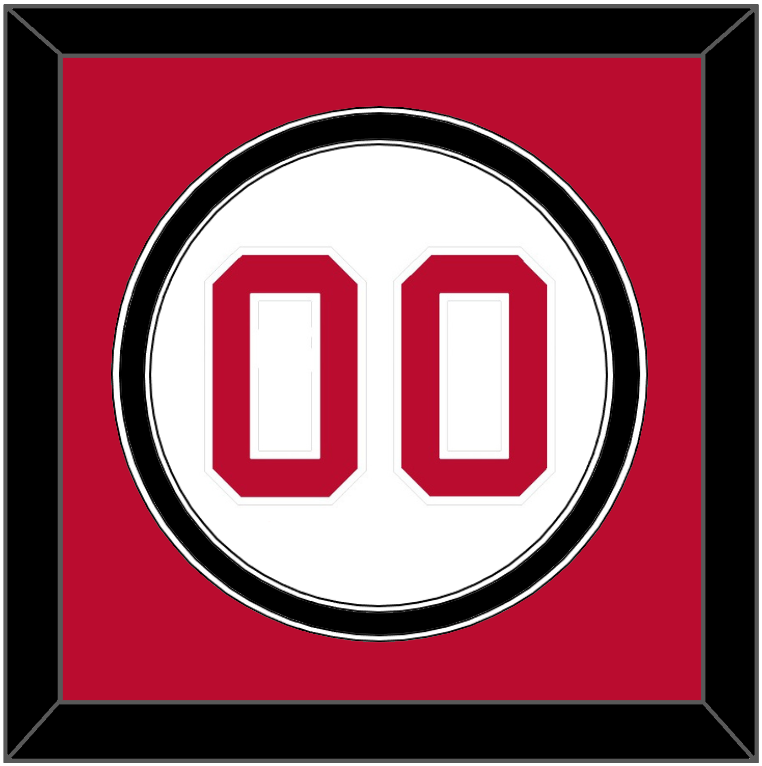 Cincinnati Number - Home White (1988-1992) - Signature Tier 2