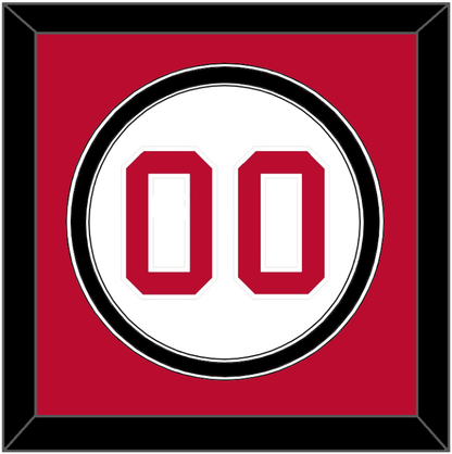 Cincinnati Number - Home White (1988-1992) - Signature Tier 2