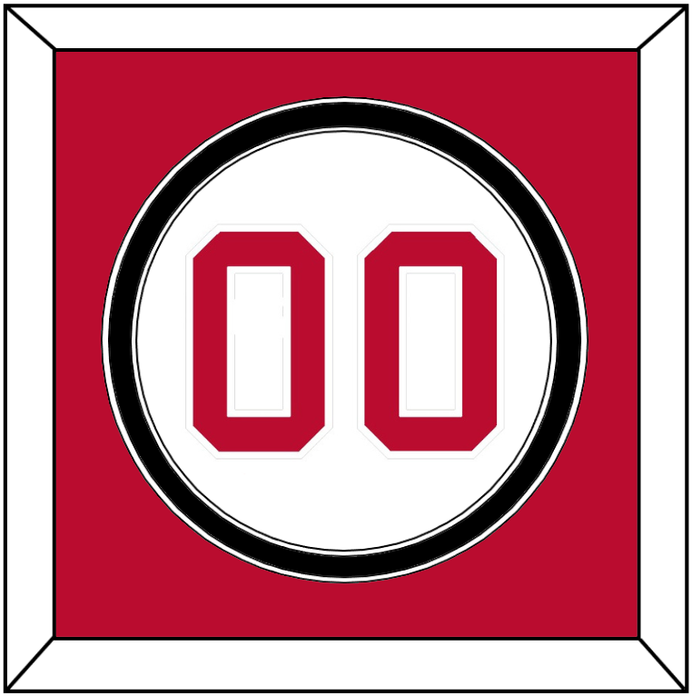Cincinnati Number - Home White (1988-1992) - Signature Tier 2