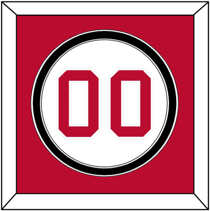 Cincinnati Number - Home White (1988-1992) - Signature Tier 2