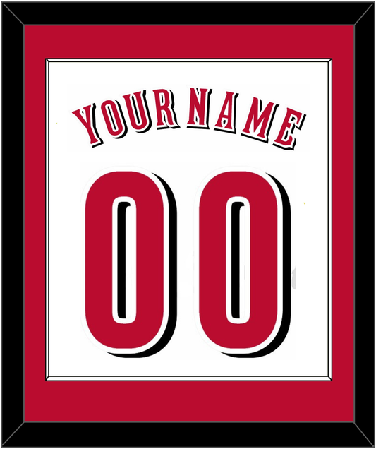Cincinnati Name & Number - Home White - Essential Tier 1