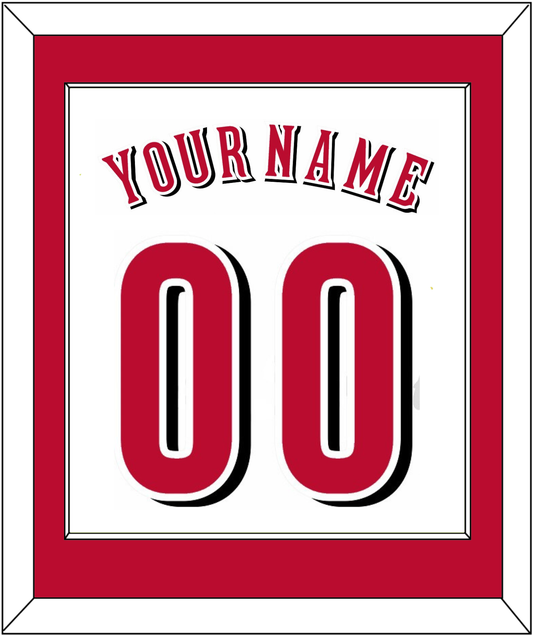 Cincinnati Name & Number - Home White - Essential Tier 1