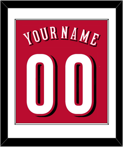 Cincinnati Name & Number - Alternate Red - Essential Tier 1