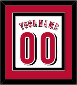 Cincinnati Name & Number - Home White - Double Mat 2