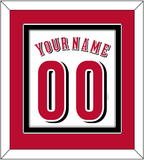 Cincinnati Name & Number - Home White - Double Mat 2