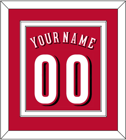 Cincinnati Name & Number - Alternate Red - Signature Tier 2