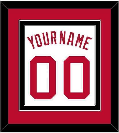 Cincinnati Name & Number - Home White (1988-1992) - Signature Tier 2