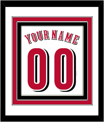 Cincinnati Name & Number - Home White - Premier Tier 1