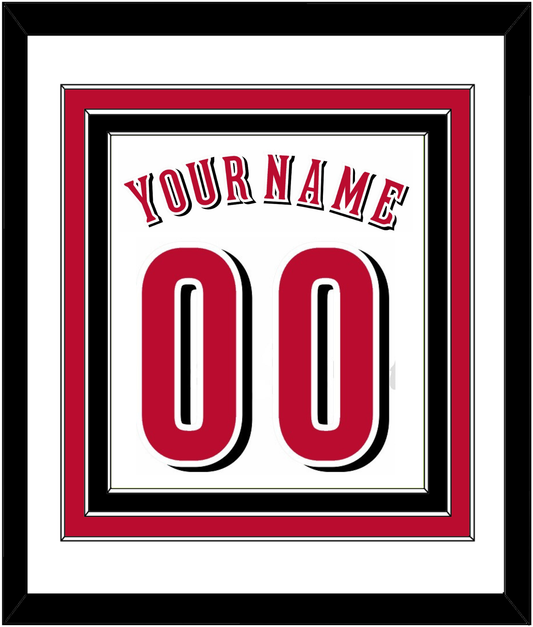 Cincinnati Name & Number - Home White - Premier Tier 1
