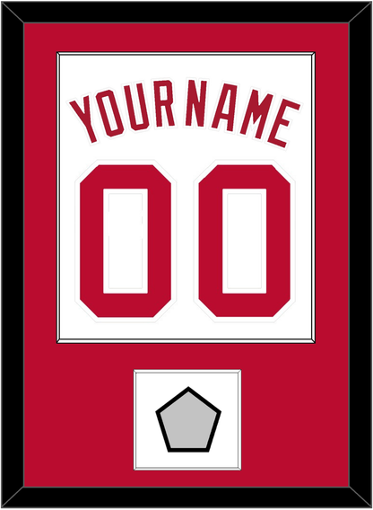 Cincinnati Name, Number & World Series Jersey Patch - Home White (1988-1992) - Essential Tier 1