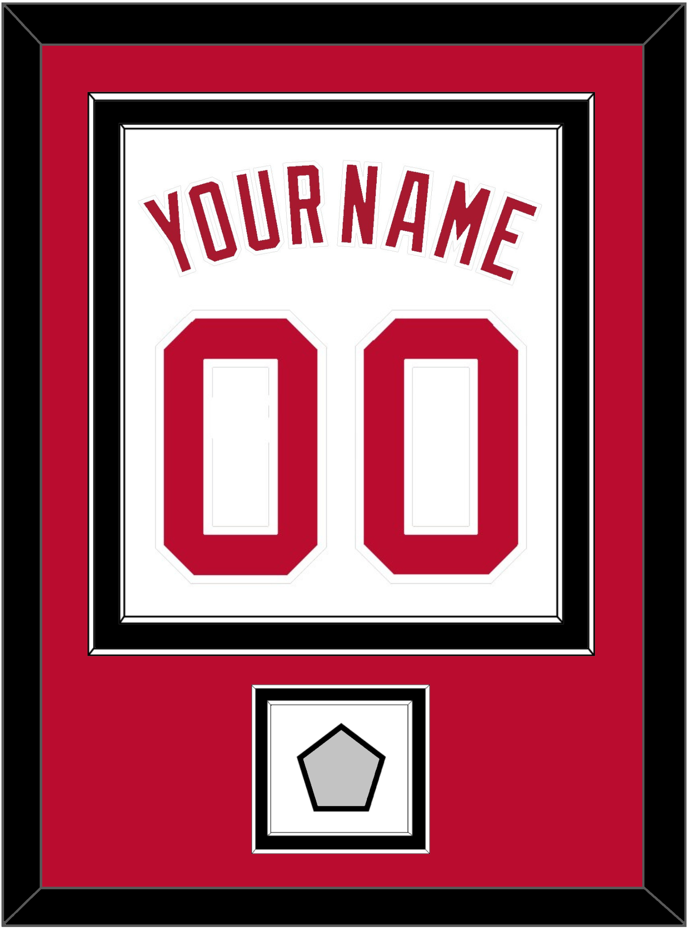 Cincinnati Name, Number & World Series Jersey Patch - Home White (1988-1992) - Signature Tier 2