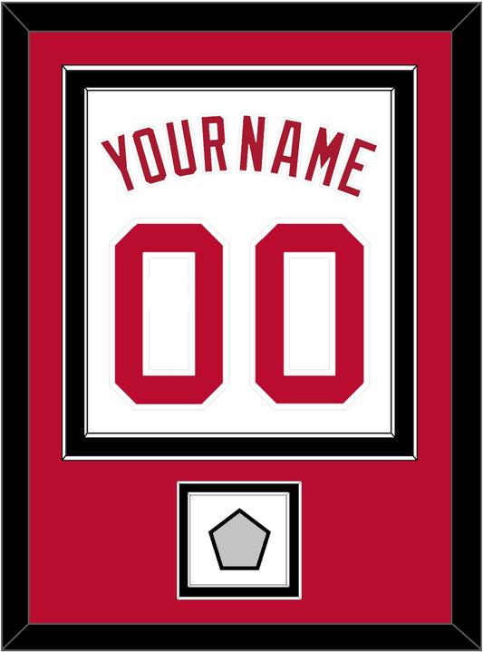 Cincinnati Name, Number & World Series Jersey Patch - Home White (1988-1992) - Signature Tier 2