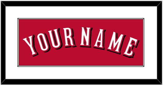 Cincinnati Name - Alternate Red - Essential Tier 1