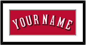 Cincinnati Name - Alternate Red - Single Mat 1