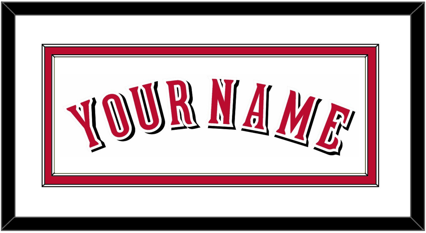 Cincinnati Name - Home White - Signature Tier 1