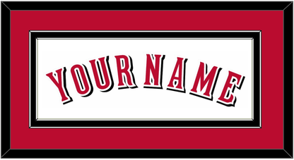 Cincinnati Name - Home White - Signature Tier 2
