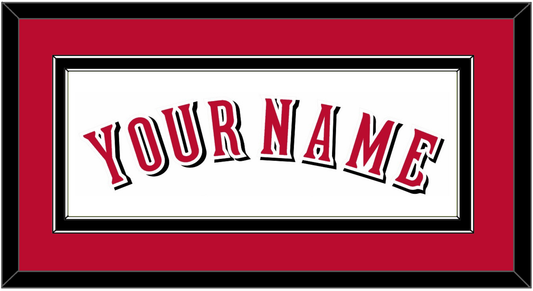 Cincinnati Name - Home White - Signature Tier 2