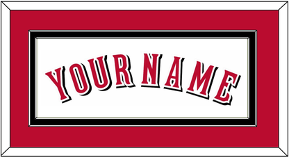 Cincinnati Name - Home White - Signature Tier 2