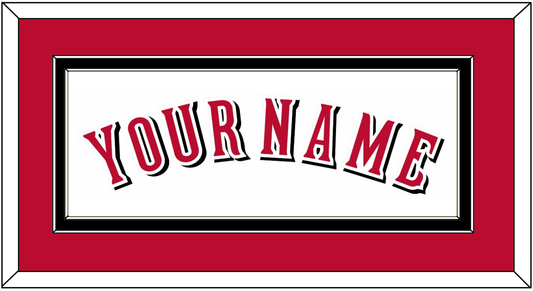 Cincinnati Name - Home White - Signature Tier 2