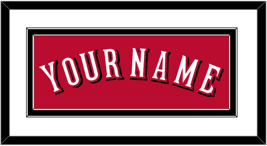 Cincinnati Name - Alternate Red - Signature Tier 1