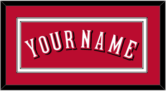 Cincinnati Name - Alternate Red - Signature Tier 2