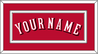 Cincinnati Name - Alternate Red - Signature Tier 2