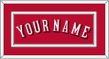 Cincinnati Name - Alternate Red - Double Mat 2