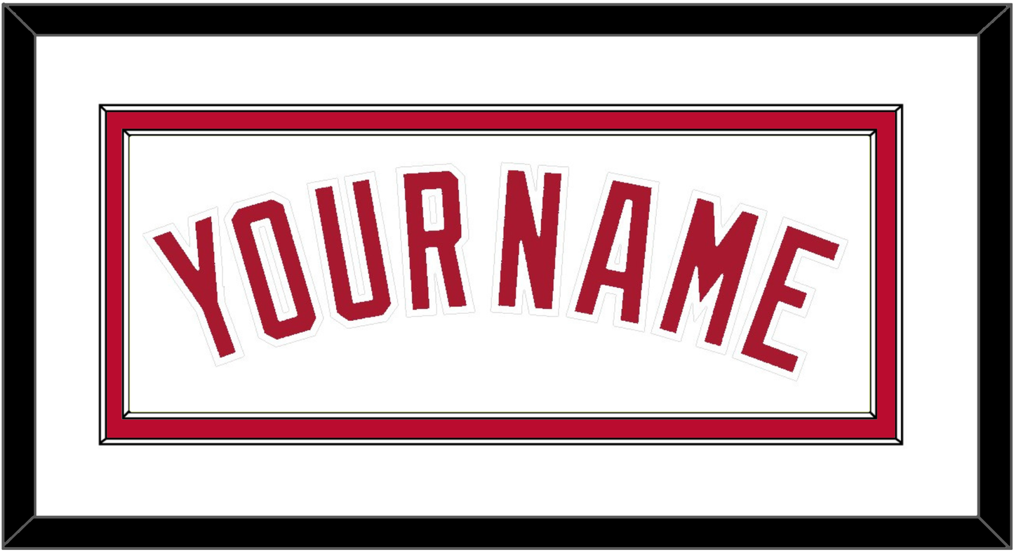 Cincinnati Name - Home White (1988-1992) - Signature Tier 1