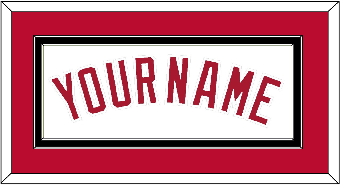 Cincinnati Name - Home White (1988-1992) - Signature Tier 2