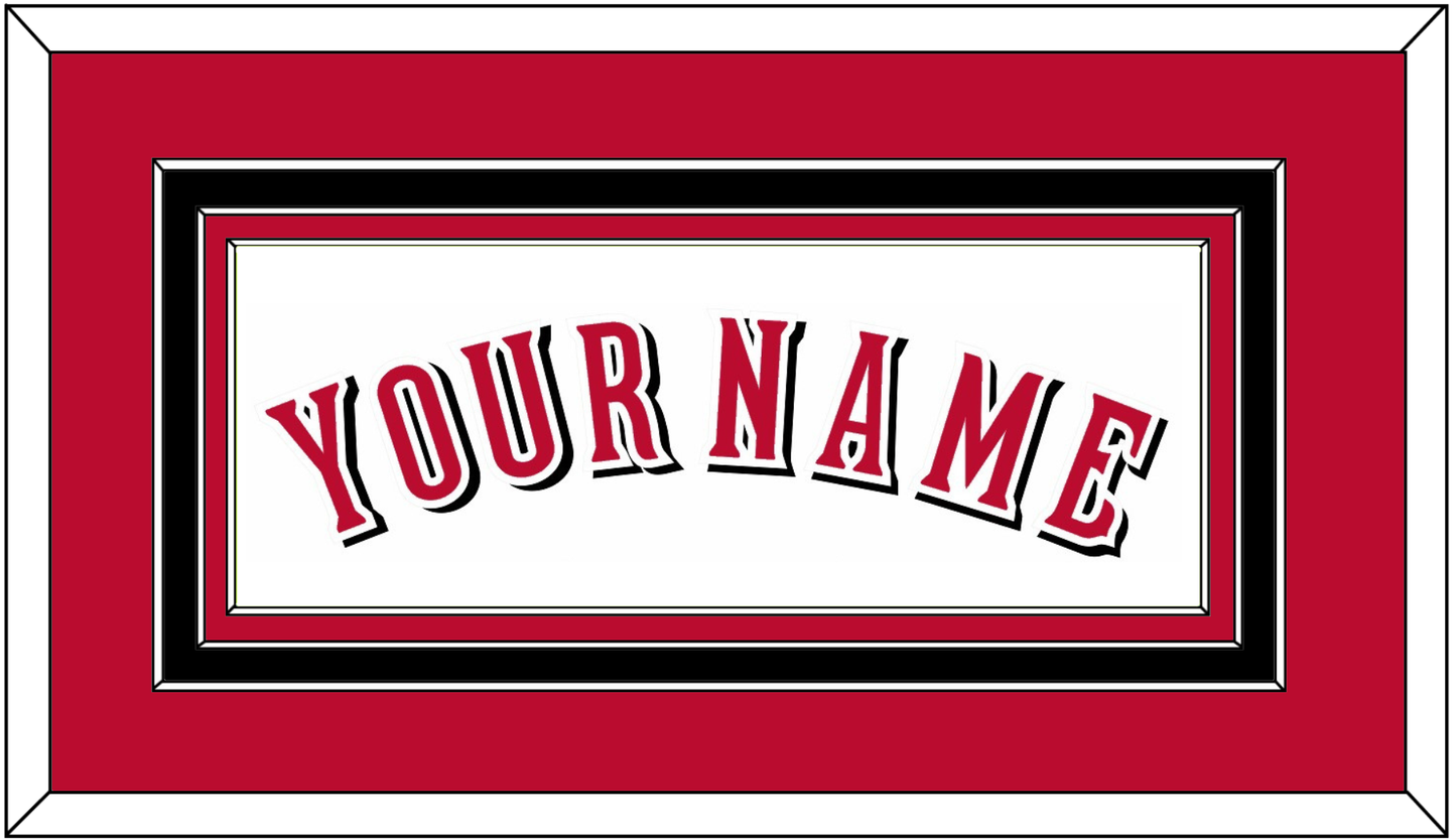 Cincinnati Name - Home White - Premier Tier 2