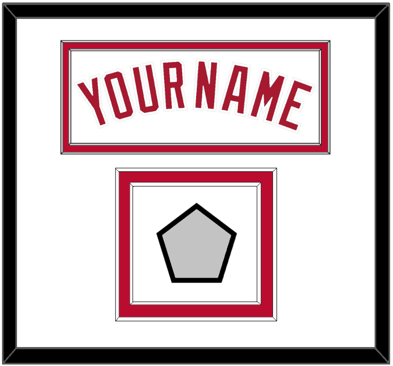 Cincinnati Name & World Series Jersey Patch - Home White (1988-1992) - Signature Tier 1