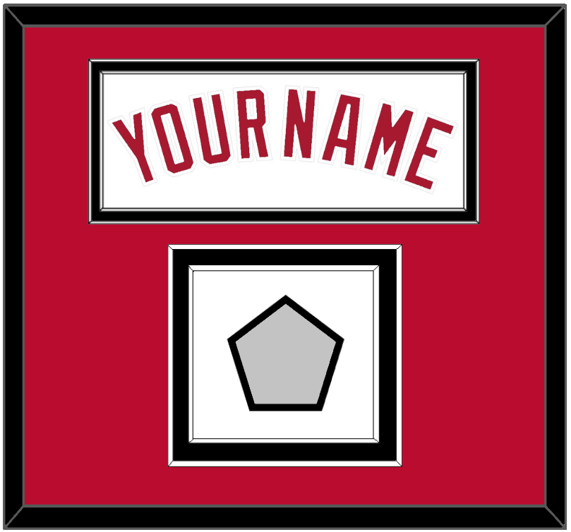 Cincinnati Name & World Series Jersey Patch - Home White (1988-1992) - Signature Tier 2