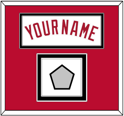 Cincinnati Name & World Series Jersey Patch - Home White (1988-1992) - Signature Tier 2