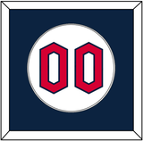 Cleveland Number - Home White - Single Mat 1